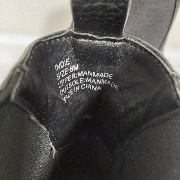 Matisse + Anthropologie Black Ankle Indie Chelsea Boots - Good Cond - 8 - Picture 10 of 10